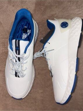 G/FORE White and Blue Men's Golf/ Athletic Trainers